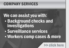 our company services
